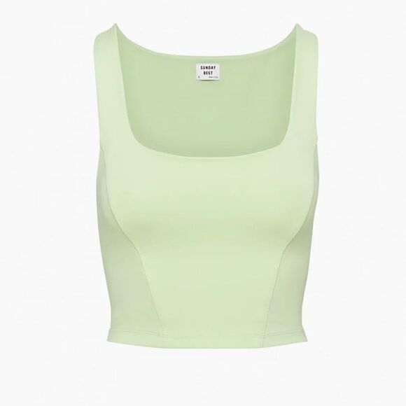 Sunday Best Jagger Sagebrush Green Top - Picture 1 of 9